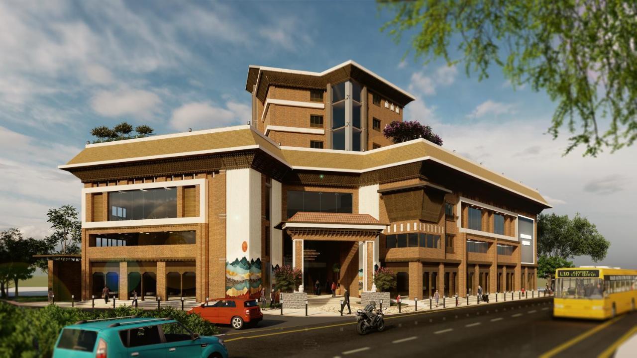 Square Hotel Катманду Екстериор снимка